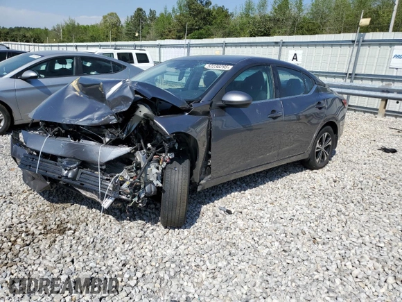 2023 Nissan Sentra SV z VIN 3N1AB8CV4PY309476, wystawiony jako Copart lot #52230295 z przebiegiem Nie podano mil oraz Szkoda całkowita • Salvage title. Historia ofert i sprzedaży dostępna na DreamBid. Obrazek 1.