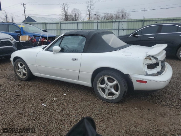 1991 Mazda MX-5 Miata Special Edition with VIN JM1NA351XM1240212, listed as a Copart auction lot 52531775 with 79,856 mi miles and Salvage Title. Bid and sale history available at carsss.com. Image 2.