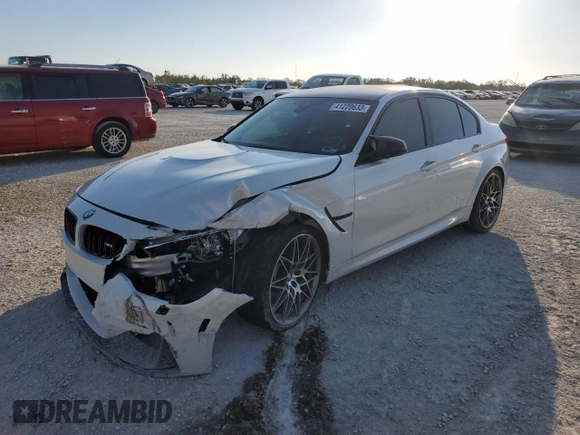 2016 BMW M3 z VIN WBS8M9C58G5E68201, wystawiony jako Copart lot #41220633 z przebiegiem Nie podano mil oraz . Historia ofert i sprzedaży dostępna na DreamBid. Obrazek 1.