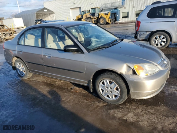 2003 Honda Civic DX with VIN 2HGES16483H914854, listed as a Copart auction lot 84275274 with 20,803 mi miles and Salvage Title. Bid and sale history available at carsss.com. Image 4.