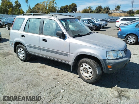 2001 Honda CR-V LX with VIN JHLRD18431C013465, listed as a Copart auction lot 73684654 with 98,165 mi miles and Salvage Title. Bid and sale history available at carsss.com. Image 4.