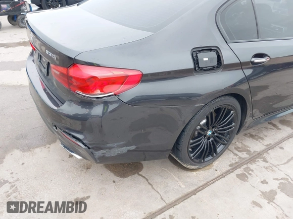 2018 BMW 5 Series 530i with VIN WBAJA5C58JWA39567, listed as a IAAI auction lot 41707627 with Not Provided miles and . Bid and sale history available at DreamBid. Image 19.