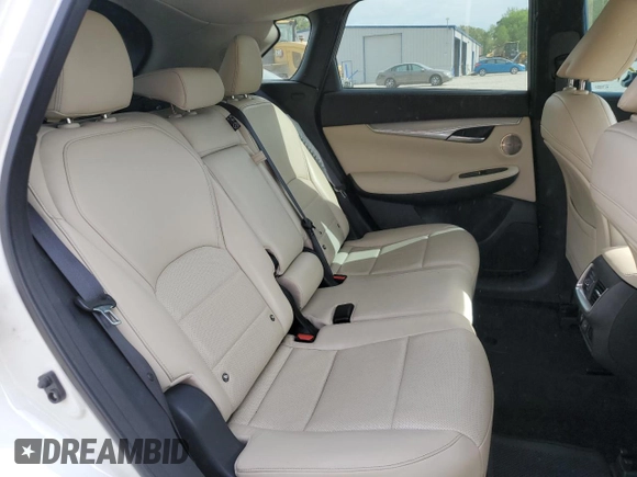 2019 Infiniti QX50 Essential with VIN 3PCAJ5M38KF121754, listed as a Copart auction lot 53316185 with 50,966 mi miles and Salvage title. Bid and sale history available at DreamBid. Image 11.