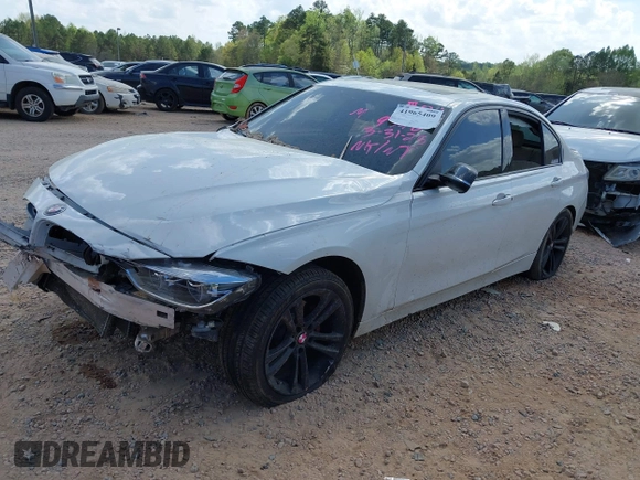 2017 BMW 3 Series 330i with VIN WBA8B9G58HNU09328, listed as a IAAI auction lot 41965409 with 54,962 mi miles. Bid and sale history available at carsss.com. Image 17.