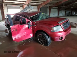 2008 Ford F-150 XL with VIN 1FTRW12W68KB29292, listed as a Copart auction lot 54947485 with Not provided miles and Clean title. Bid and sale history available at DreamBid. Image 4.
