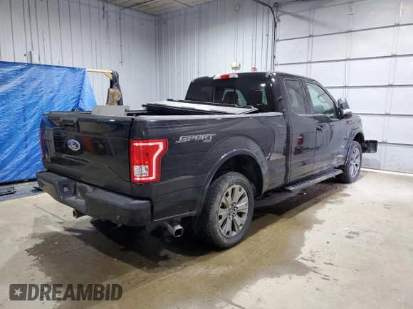 2017 Ford F-150 XL z VIN 1FTFX1EG0HFC66533, wystawiony jako Copart lot #53564595 z przebiegiem 129 351 mil mil oraz Szkoda całkowita • Salvage title. Historia ofert i sprzedaży dostępna na DreamBid. Obrazek 3.