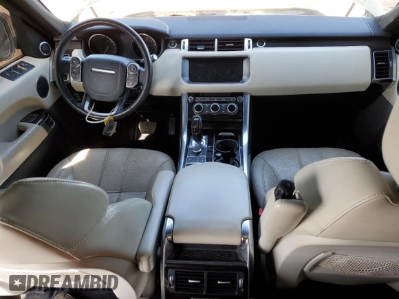 2017 Land Rover Range Rover Sport HSE z VIN SALWR2FVXHA673018, wystawiony jako Copart lot #54221915 z przebiegiem 83 840 mil mil oraz Czysty tytuł • Clean title. Historia ofert i sprzedaży dostępna na DreamBid. Obrazek 8.