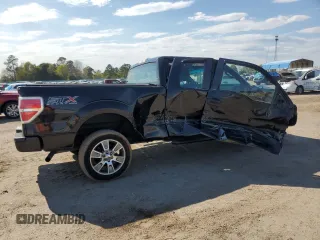 2014 Ford F-150 XL with VIN 1FTEX1EM2EKF44448, listed as a Copart auction lot 50102295 with 140,239 mi miles and Salvage title. Bid and sale history available at DreamBid. Image 3.