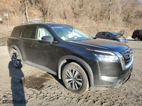 2024 Nissan Pathfinder SL with VIN 5N1DR3CC0RC223953, listed as a Copart auction lot 42926655 with 30,156 mi miles and Salvage Title. Bid and sale history available at carsss.com. Image 4.