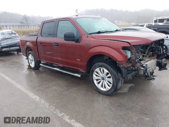2016 Ford F-150 XLT with VIN 1FTEW1EP4GKD45398, listed as a IAAI auction lot 41478693 with 177,805 mi miles. Bid and sale history available at carsss.com. Image 1.