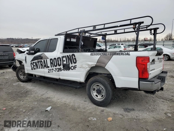 2022 Ford F-250 XL with VIN 1FT7X2A67NEE44852, listed as a Copart auction lot 45188895 with Not provided miles and Salvage title. Bid and sale history available at DreamBid. Image 2.