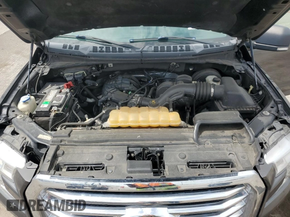 2017 Ford F-150 XL with VIN 1FTEW1C86HKD49367, listed as a Copart auction lot 62867715 with 107,896 mi miles and Salvage title. Bid and sale history available at DreamBid. Image 11.