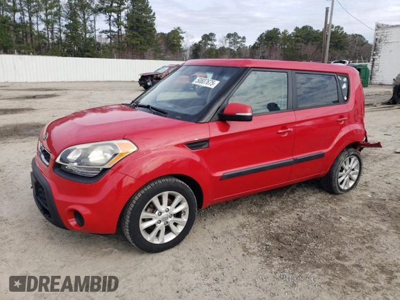 2013 Kia Soul ! with VIN KNDJT2A61D7624560, listed as a Copart auction lot 50807675 with 137,094 mi miles and Salvage Title. Bid and sale history available at carsss.com. Image 1.