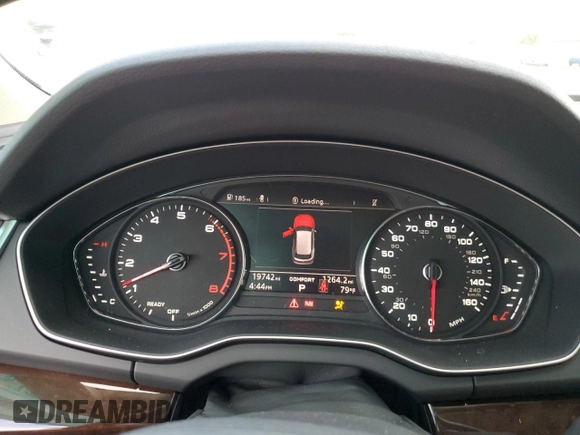 2019 Audi Q5 Premium with VIN WA1ANAFY9K2065861, listed as a Copart auction lot 68980612 with 19,742 mi miles. Bid and sale history available at carsss.com. Image 9.