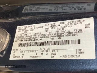 2020 Ford Escape SE с VIN 1FMCU9G68LUB81261, выставлен на аукционе IAAI как лот 42650256 с пробегом 82 353 миль миль и . История ставок и продаж доступна на DreamBid. Изображение 13.