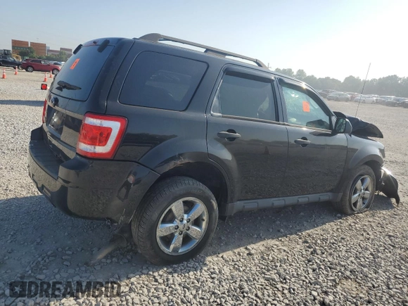 2011 Ford Escape XLT with VIN 1FMCU9D72BKB58470, listed as a Copart auction lot 63605455 with Not provided miles and Salvage title. Bid and sale history available at DreamBid. Image 3.