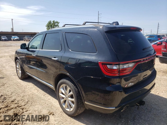 2019 Dodge Durango Citadel with VIN 1C4RDJEG0KC798587, listed as a Copart auction lot 57191924 with 58,946 mi miles and Salvage Title. Bid and sale history available at DreamBid. Image 2.