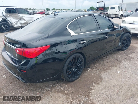 2015 Infiniti Q50 Sport z VIN JN1BV7AP7FM334447, wystawiony jako IAAI lot #42595908 z przebiegiem 168 214 mil mil oraz . Historia ofert i sprzedaży dostępna na DreamBid. Obrazek 4.