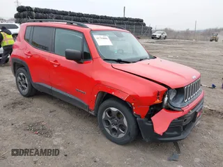 2017 Jeep Renegade Sport with VIN ZACCJAABXHPF01404, listed as a IAAI auction lot 41794086 with 49,247 mi miles and . Bid and sale history available at DreamBid. Image 1.