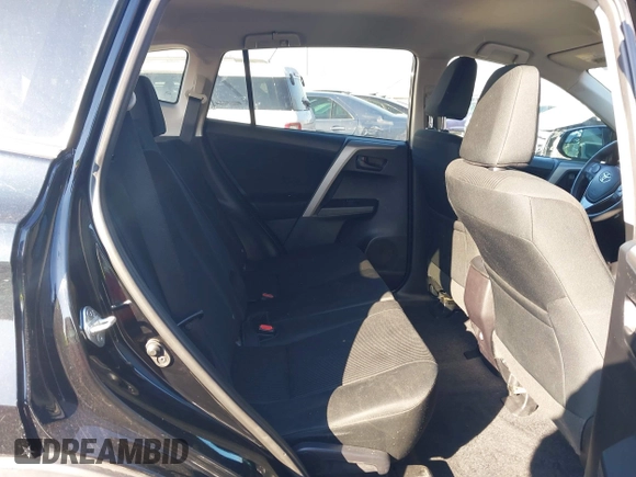 2017 Toyota RAV4 LE with VIN 2T3BFREV6HW595055, listed as a IAAI auction lot 41374125 with 150,105 mi miles. Bid and sale history available at carsss.com. Image 7.