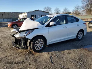 2018 Hyundai Accent SE with VIN 3KPC24A37JE023016, listed as a Copart auction lot 86780234 with 112,048 mi miles and Salvage Title. Bid and sale history available at carsss.com. Image 1.