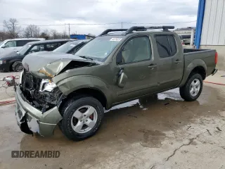 2005 Nissan Frontier 4WD LE with VIN 1N6AD07W05C444260, listed as a Copart auction lot 45579925 with 188,667 mi miles and Non Repairable. Bid and sale history available at carsss.com. Image 1.