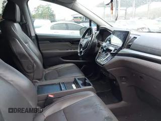 2019 Honda Odyssey Elite with VIN 5FNRL6H93KB077180, listed as a IAAI auction lot 41936408 with 75,168 mi miles and . Bid and sale history available at DreamBid. Image 5.