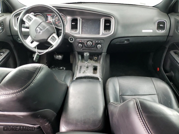 2014 Dodge Charger RT Plus with VIN 2C3CDXCT1EH256560, listed as a Copart auction lot 42019805 with 133,745 mi miles and Salvage Title. Bid and sale history available at carsss.com. Image 8.
