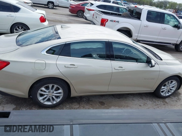 2016 Chevrolet Malibu LT with VIN 1G1ZE5ST0GF322909, listed as a IAAI auction lot 41985175 with 33,852 mi miles and . Bid and sale history available at DreamBid. Image 13.