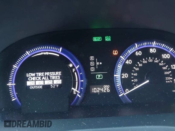 2010 Lexus HS 250h with VIN JTHBB1BA9A2028642, listed as a IAAI auction lot 42054851 with 102,426 mi miles and . Bid and sale history available at DreamBid. Image 14.