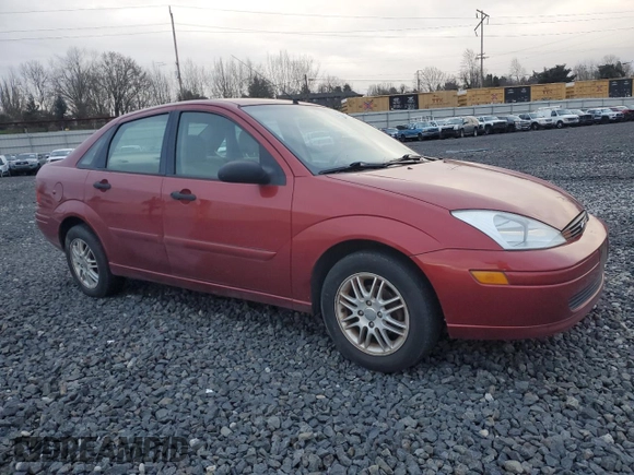 2000 Ford Focus ZTS with VIN 1FAHP3836YW414140, listed as a Copart auction lot 87208414 with 231,602 mi miles and Salvage Title. Bid and sale history available at carsss.com. Image 4.