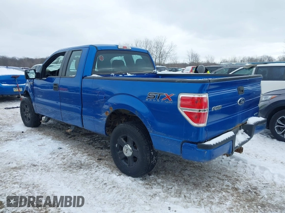 2014 Ford F-150 XL with VIN 1FTFX1EFXEKG30547, listed as a IAAI auction lot 41582539 with 117,314 mi miles. Bid and sale history available at carsss.com. Image 3.
