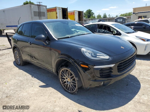 2018 Porsche Cayenne with VIN WP1AA2A23JKA05856, listed as a Copart auction lot 57251094 with 80,724 mi miles and Salvage Title. Bid and sale history available at carsss.com. Image 4.