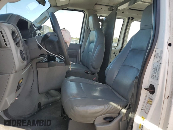 2009 Ford Econoline Cargo Commercial with VIN 1FTNE14W59DA91459, listed as a Copart auction lot 76513444 with 269,286 mi miles and Salvage Title. Bid and sale history available at DreamBid. Image 7.