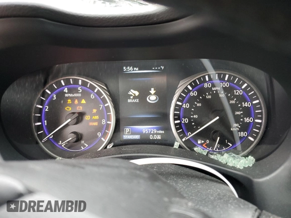 2014 Infiniti Q50 Premium with VIN JN1BV7AP0EM692651, listed as a Copart auction lot 43339505 with 95,729 mi miles and Non repairable. Bid and sale history available at DreamBid. Image 9.