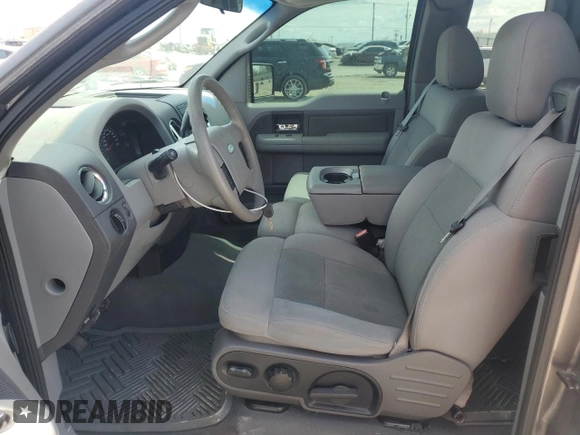 2004 Ford F-150 STX with VIN 1FTRX12WX4NB27521, listed as a Copart auction lot 50555205 with 90,609 mi miles and Salvage Title. Bid and sale history available at carsss.com. Image 7.