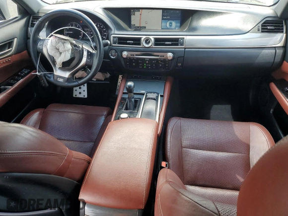 2015 Lexus GS 350 with VIN JTHBE1BL4FA018039, listed as a Copart auction lot 51699385 with 157,609 mi miles and Salvage Title. Bid and sale history available at carsss.com. Image 8.