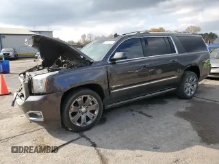 2016 GMC Yukon XL Denali with VIN 1GKS1HKJ0GR120966, listed as a Copart auction lot 84323374 with 197,771 mi miles and Salvage Title. Bid and sale history available at carsss.com. Image 1.