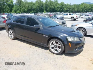 2008 Pontiac G8 z VIN 6G2ER57708L129191, wystawiony jako IAAI lot #42468013 z przebiegiem 133 134 mil mil oraz . Historia ofert i sprzedaży dostępna na DreamBid. Obrazek 1.