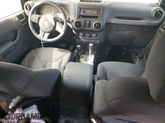 2018 Jeep Wrangler JK Unlimited Sport S with VIN 1C4BJWDG8JL844366, listed as a Copart auction lot 70589544 with 31,350 mi miles and Salvage Title. Bid and sale history available at carsss.com. Image 8.
