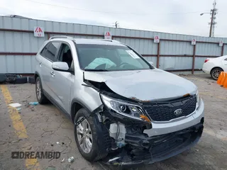 2015 Kia Sorento EX with VIN 5XYKU4A74FG582171, listed as a IAAI auction lot 41609620 with 159,502 mi miles. Bid and sale history available at carsss.com. Image 1.