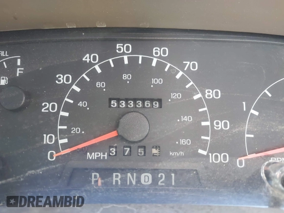 2000 Ford Super Duty F-250 XL with VIN 1FTNW21F3YEA72800, listed as a IAAI auction lot 41348642 with 533,369 mi miles. Bid and sale history available at carsss.com. Image 7.
