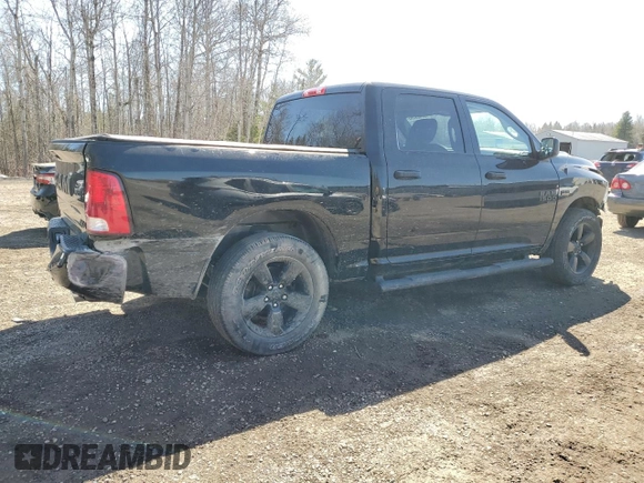 2021 Ram 1500 Tradesman z VIN 3C6RR7KT4MG693581, wystawiony jako Copart lot #53489595 z przebiegiem 96 693 mil mil oraz Szkoda całkowita • Salvage title. Historia ofert i sprzedaży dostępna na DreamBid. Obrazek 3.