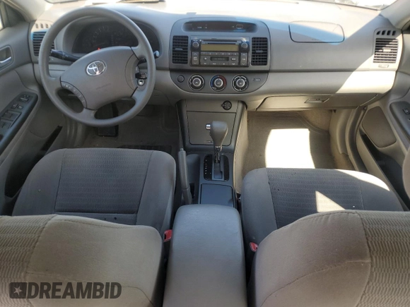 2005 Toyota Camry LE with VIN 4T1BF30K15U093326, listed as a Copart auction lot 48425395 with 90,728 mi miles and Salvage Title. Bid and sale history available at DreamBid. Image 8.