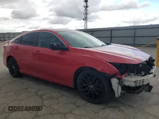 2020 Honda Civic Si z VIN 2HGFC1E54LH700973, wystawiony jako Copart lot #48518285 z przebiegiem 61 421 mil mil oraz Szkoda całkowita • Salvage title. Historia ofert i sprzedaży dostępna na DreamBid. Obrazek 4.