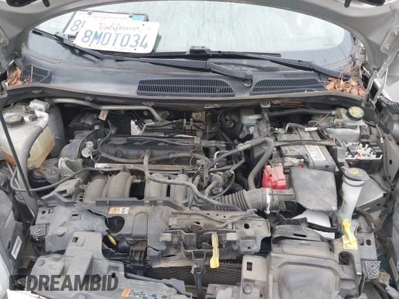 2016 Ford Fiesta SE with VIN 3FADP4BJ0GM121019, listed as a IAAI auction lot 41727967 with 87,725 mi miles and . Bid and sale history available at DreamBid. Image 10.