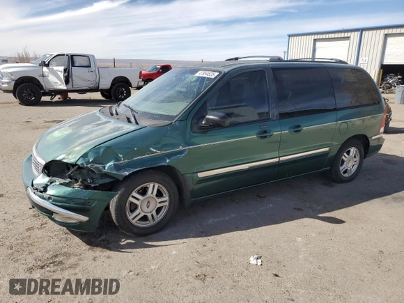 2003 Ford Windstar SE with VIN 2FMDA52423BA53373, listed as a Copart auction lot 47854525 with 96,938 mi miles and Salvage Title. Bid and sale history available at carsss.com. Image 1.