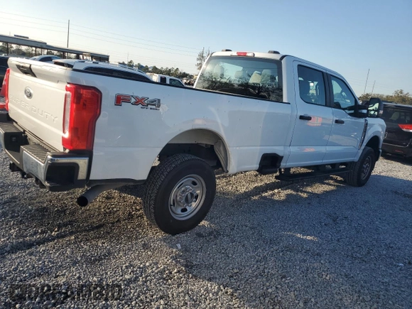 2024 Ford Super Duty F-250 SRW XL with VIN 1FT7W2BA8RED42634, listed as a Copart auction lot 88526935 with 8,667 mi miles and Non Repairable. Bid and sale history available at carsss.com. Image 3.