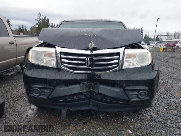 2012 Honda Pilot LX with VIN 5FNYF4H22CB505543, listed as a IAAI auction lot 41771774 with 81,580 mi miles and . Bid and sale history available at carsss.com. Image 12.