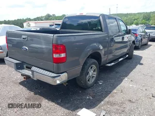 2005 Ford F-150 XLT with VIN 1FTPW12515KE80153, listed as a IAAI auction lot 42057009 with 135,454 mi miles. Bid and sale history available at carsss.com. Image 4.
